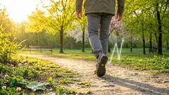 研究によると、このような「のんびりとした」散歩は、脂肪燃焼効果が20%高いことが示されています。